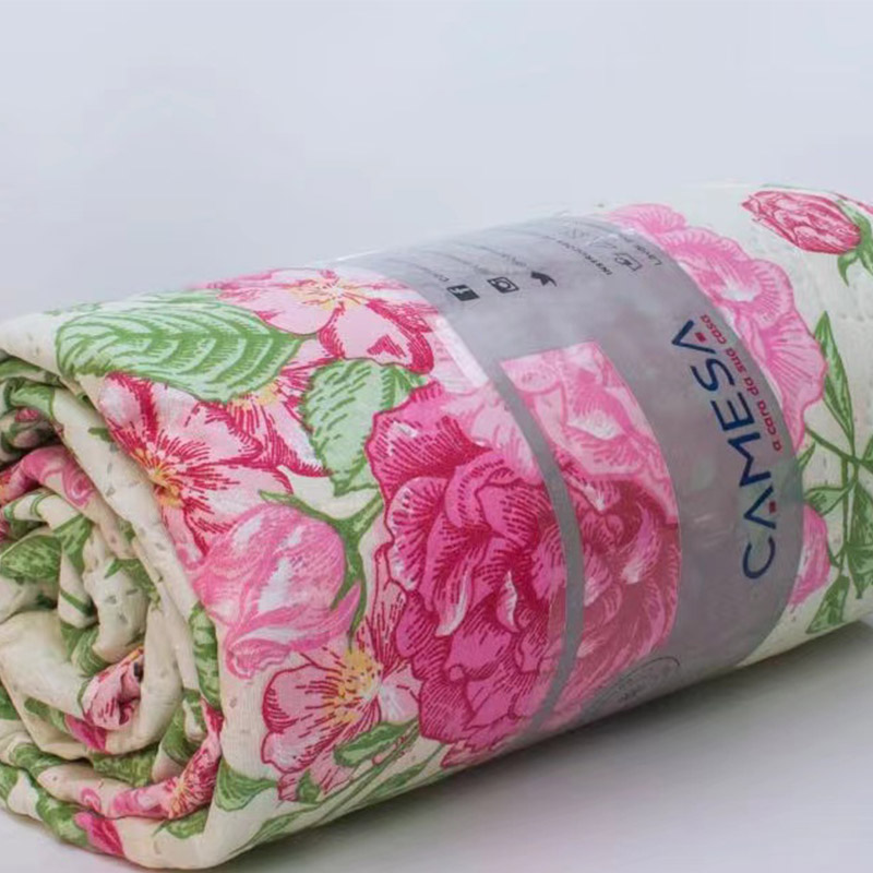 003-Ultrasonic Rose nyomott puha ágytakaró