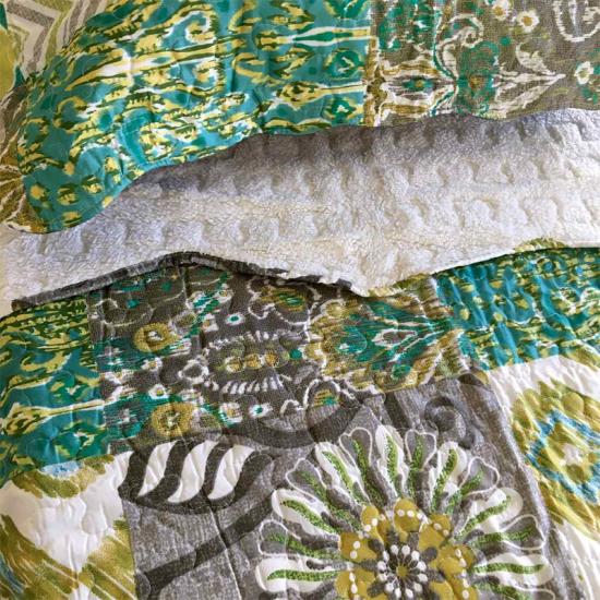 Patchwork Sherpa paplan és smink szett